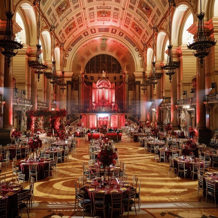 St Georges Hall wedding venue, Liverpool The Great Hall