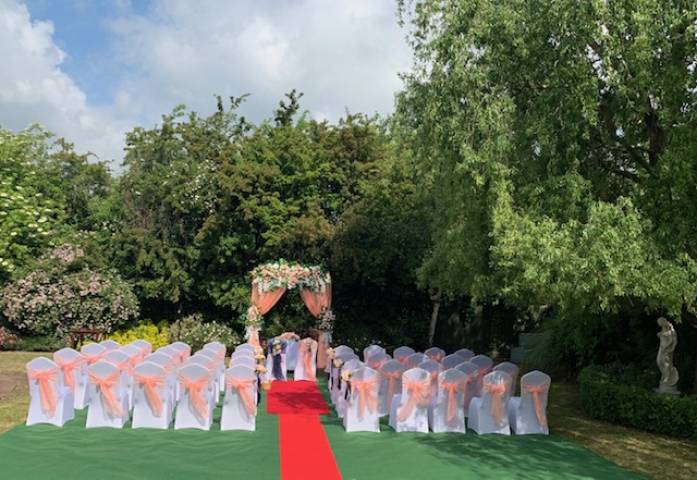 Looking at a blessing venue at Best Western Thurrock Hotel in Essex