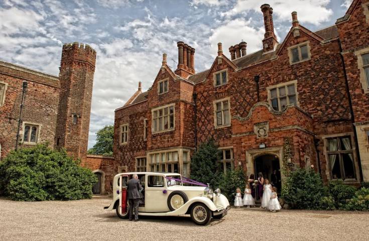 Hodsock Priory entrance, Nottinghamshire South Yorkshire