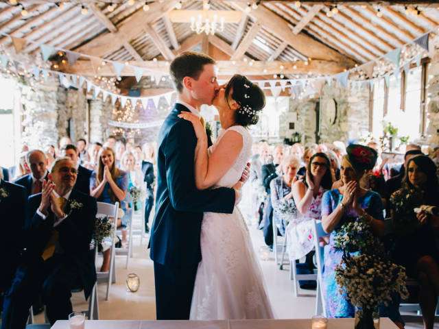 Wedding Barn at Cote How Lake District weddings