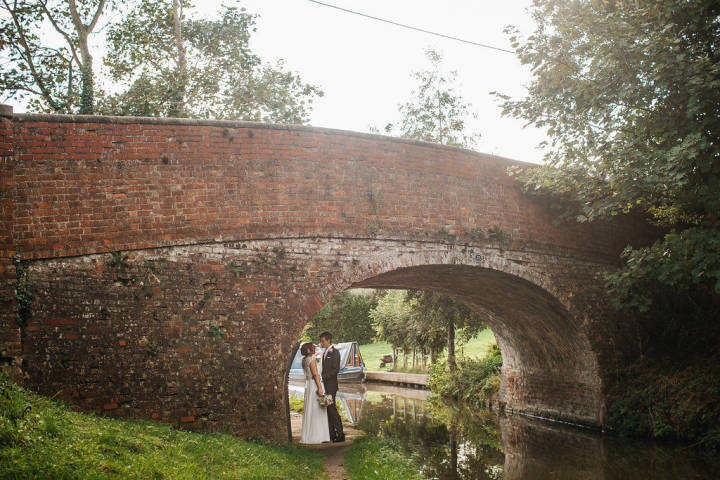 We are located right next to the Grand Union Canal