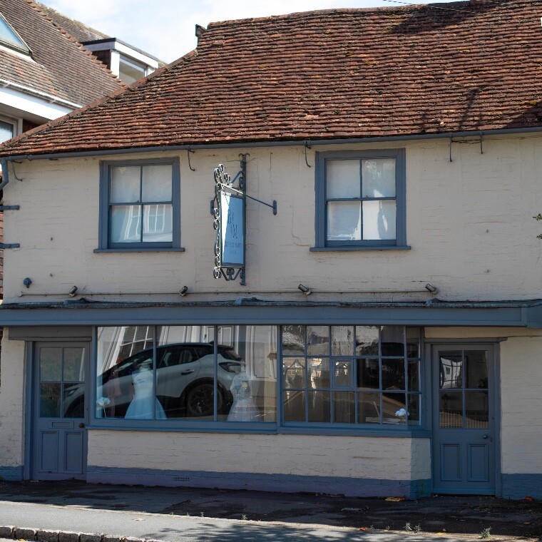 Exterior of Bethany Mary Bridal in Pulborough, West Sussex