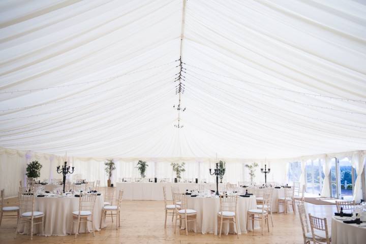 Wedding Marquee at Raemoir House l