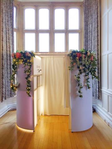 Flower Power Booth at Eynsham Hall