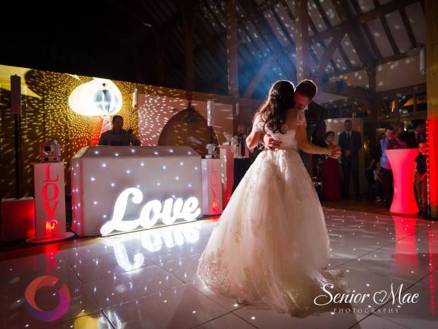 Innovents Wedding Disco at Rivervale Barn