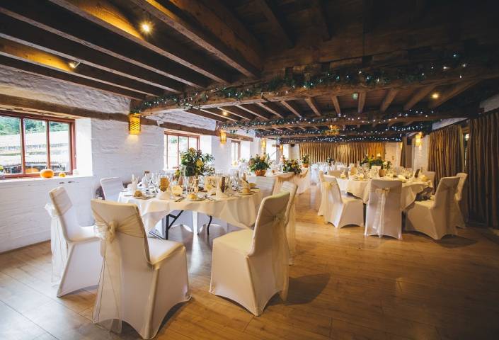 Wedding breakfast at Egypt Mill