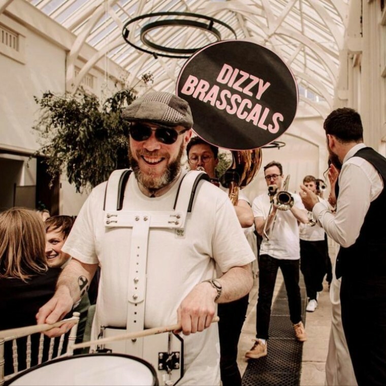 roaming wedding band perform in Staffordshire