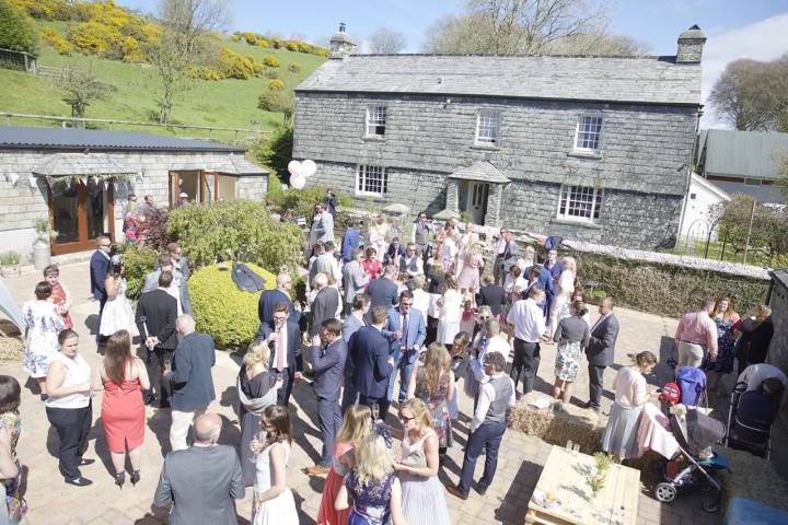 Ta Mill Wedding in the Countryside