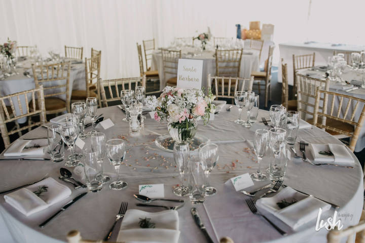 Marquee Table at Combe House Hotel