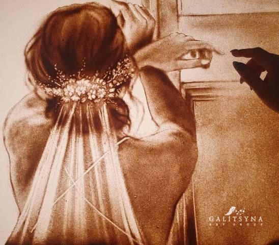 Galitsyna Art Group - Love Story - Sand Animation Show