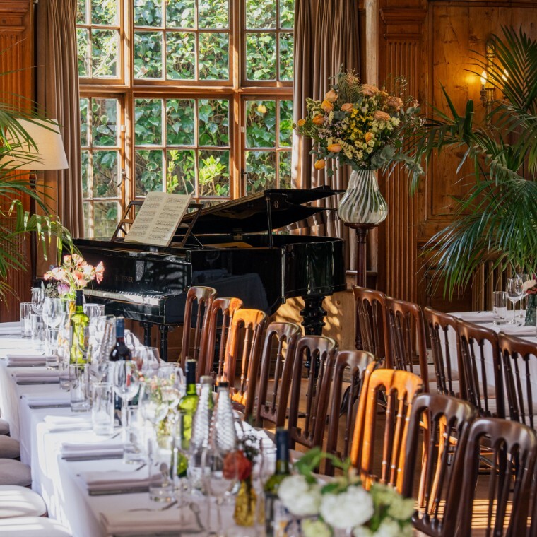 Wedding Reception in Burgh Houses Music Room