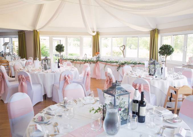 Wedding breakfast at Sandford Springs Hotel & Golf Club,Venues in Hampshire
