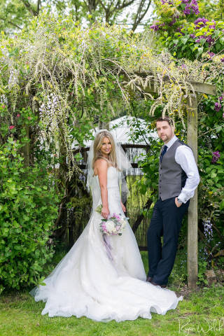 The Wisteria archway.  Beautiful from May