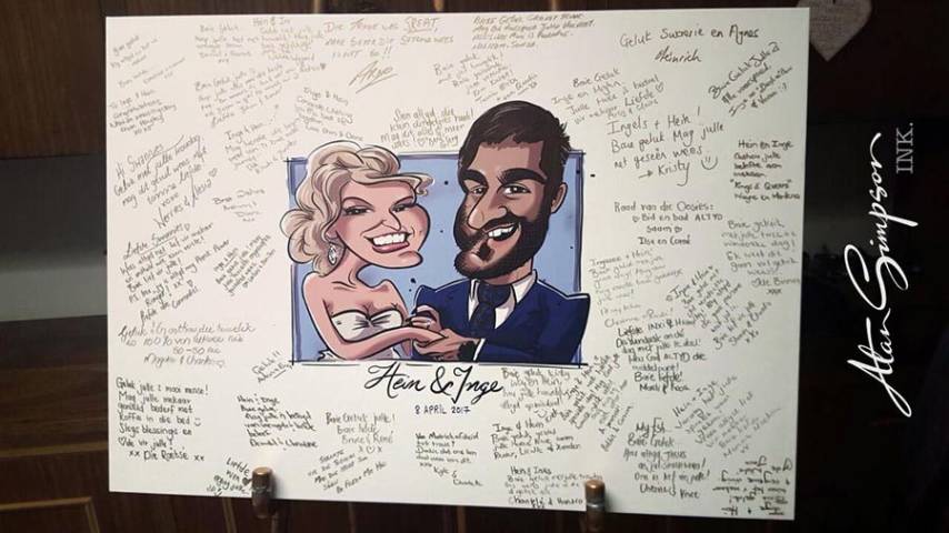 Alan Simpson Ink - Caricatures Entertainment in Oxfordshire