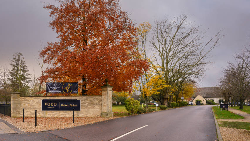 Hotel Entrance and Driveway