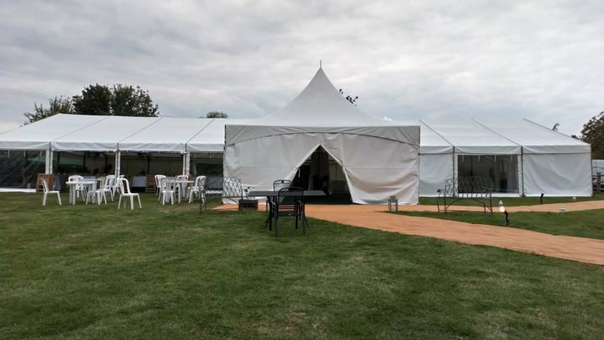 Pagoda Marquee Entrance