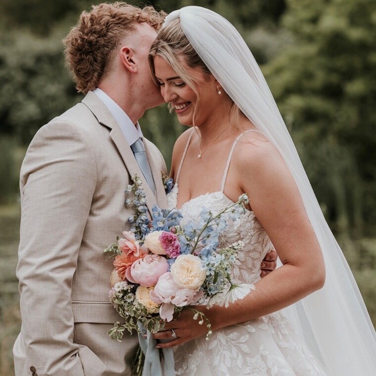 Stunning summer Bridal Bouquet 