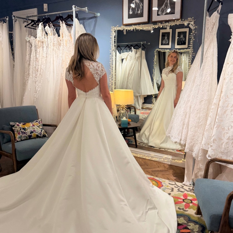 Paloma Blanca at Debbie Rees Bridal