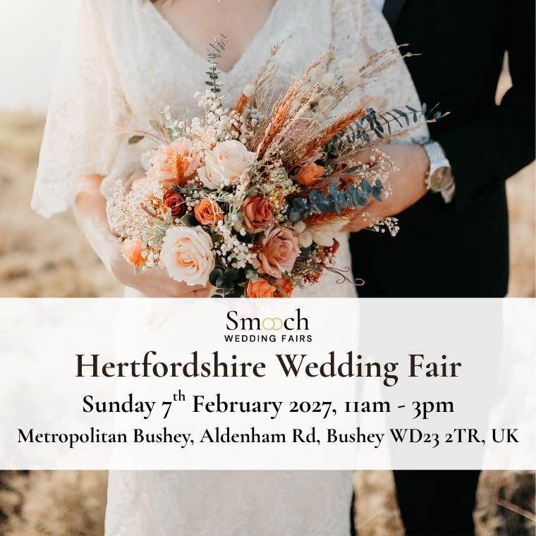 Hertfordshire Wedding Fair - 7th February 2027 - Bushey / Watford 