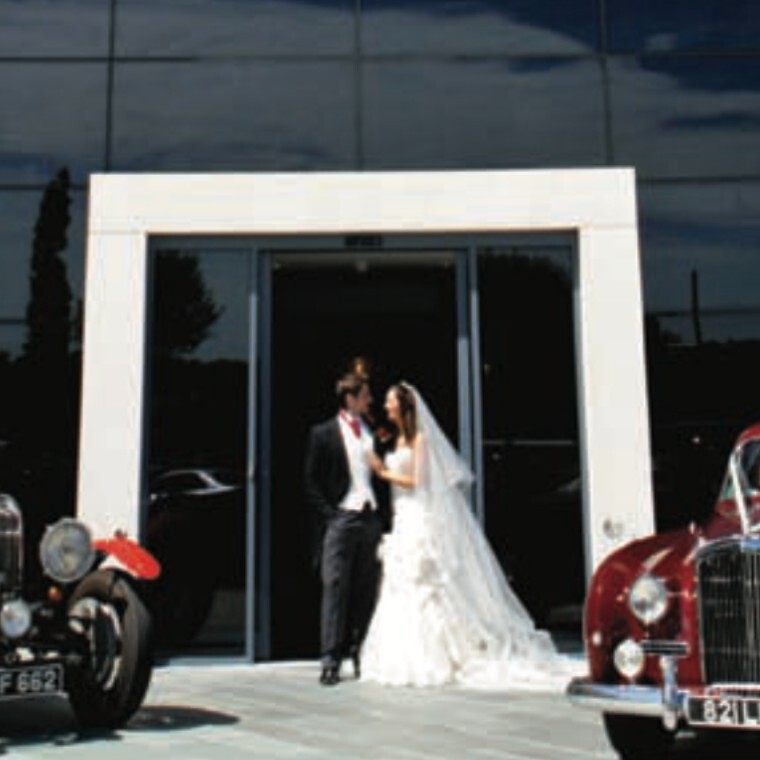 Wedding at Brooklands Surrey - Wedding Cars 