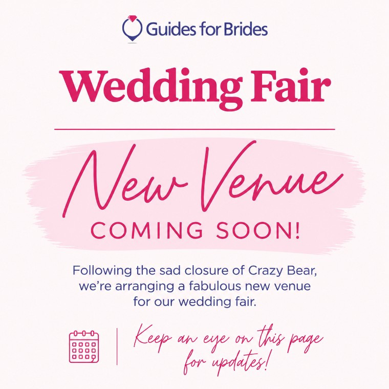 New Venue fro the wedding fair as the Crazy Bear has cancelled