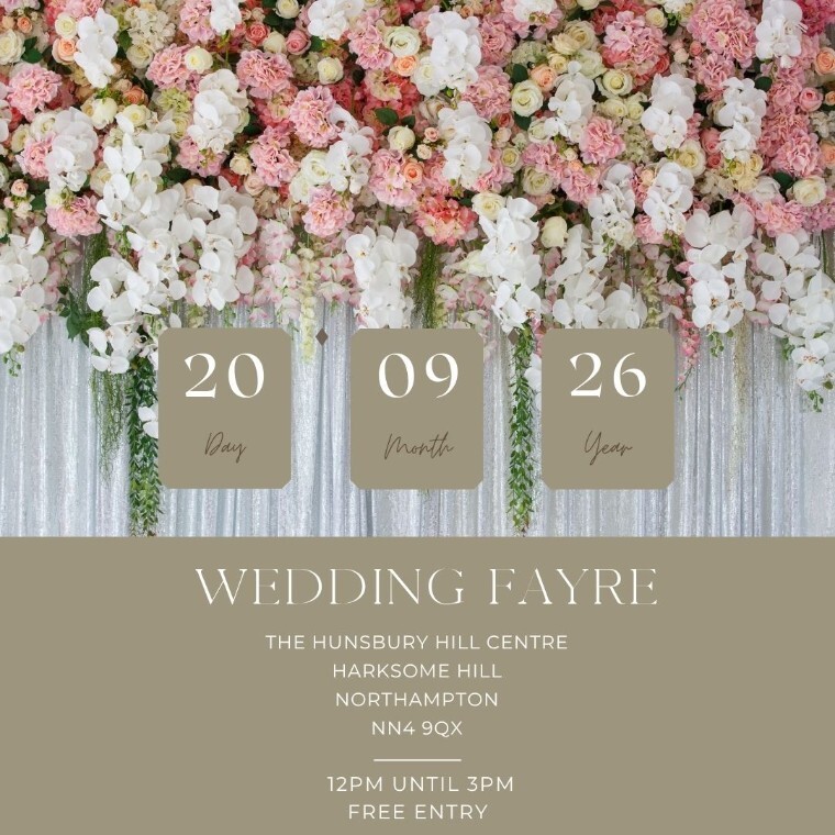 The Barns wedding fayre on Sunday 20th September from 12pm until 3pm. 