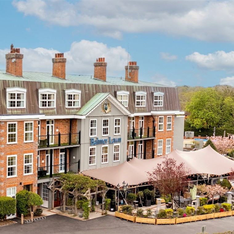An image of the exterior of Balmer lawn