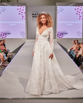 Bridal wear showcase at National Wedding Show