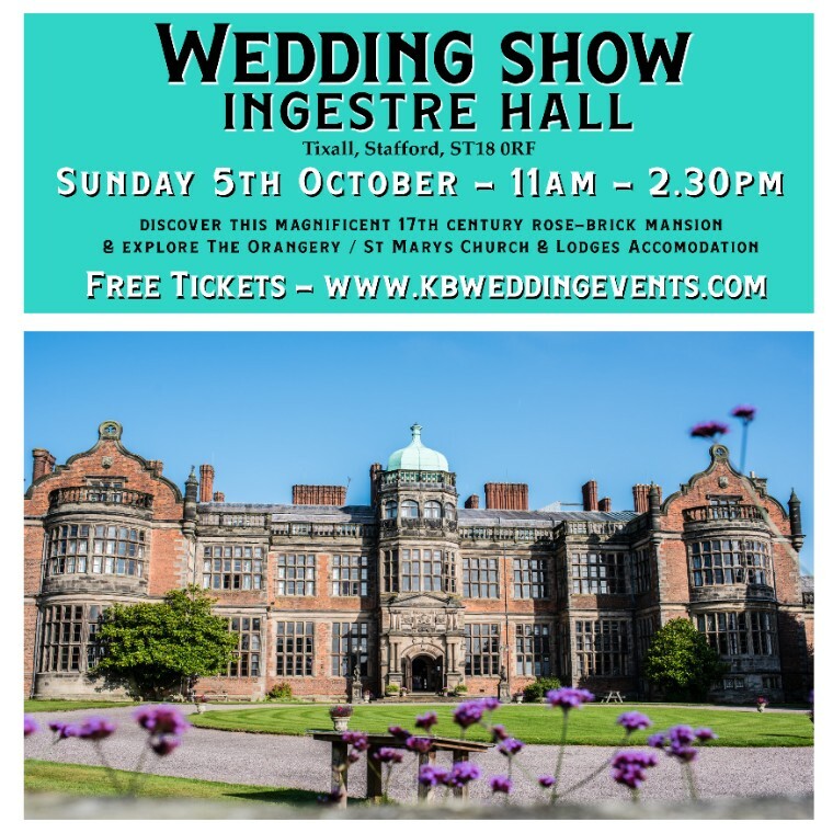 Ingestre hall wedding show