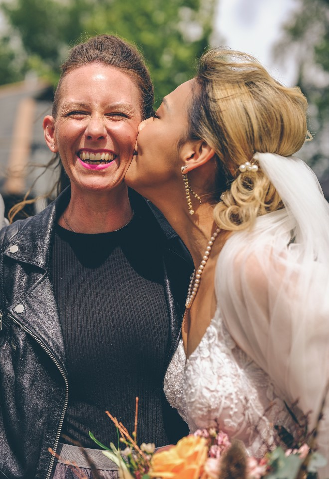 loving the celebrant!