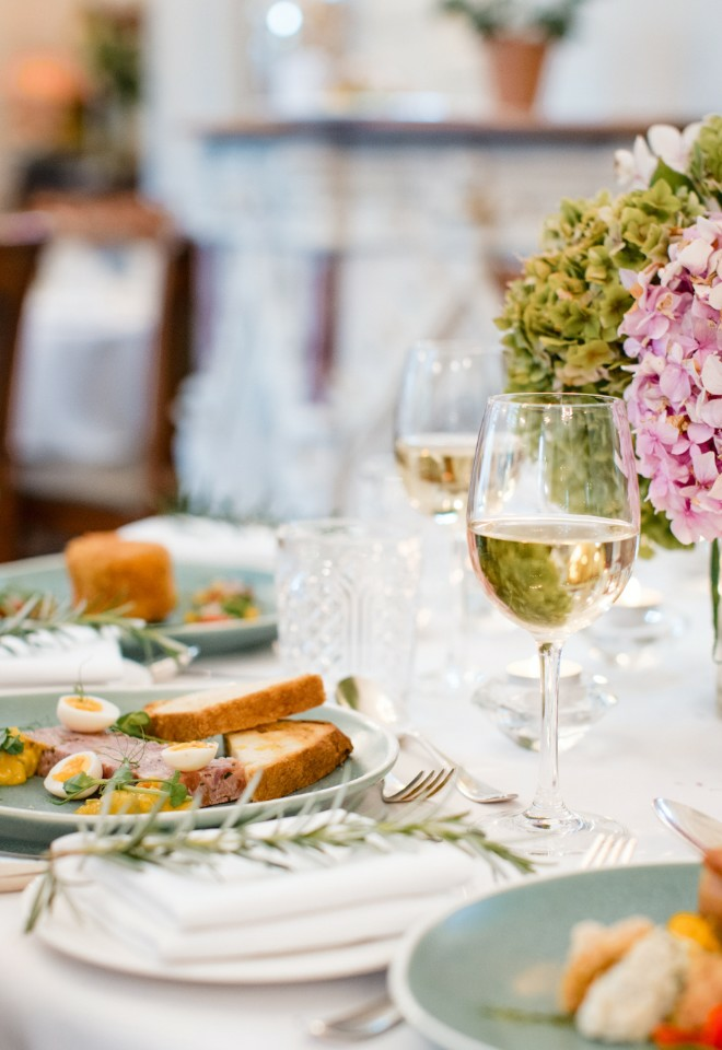 Berwick Lodge wedding breakfast