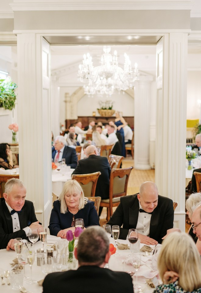 Berwick Lodge wedding breakfast